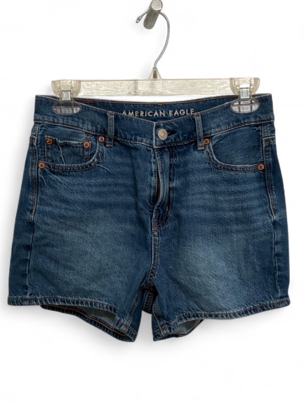 American Eagle Outfitters Relaxed Denim Shorts - Blue